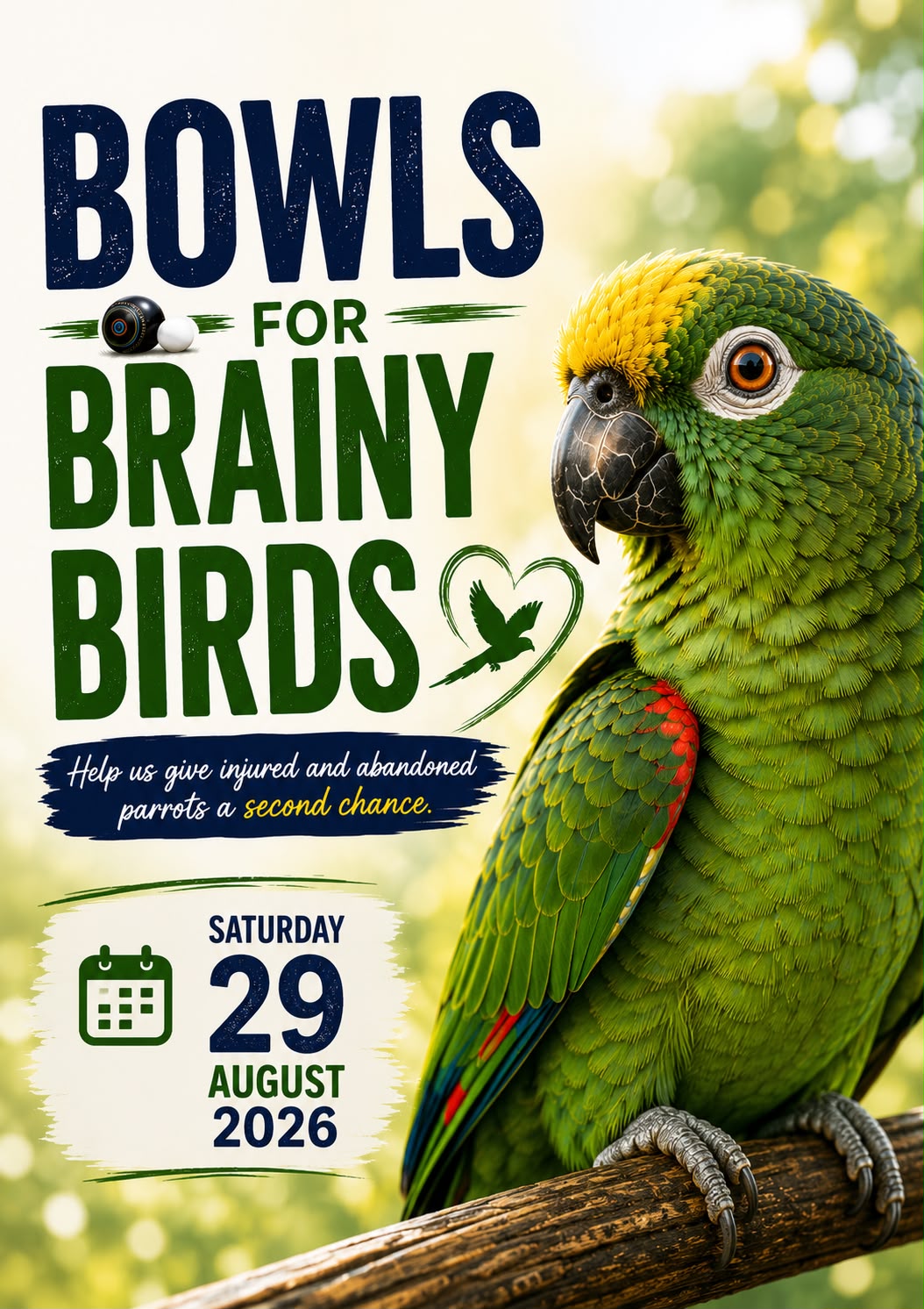 Bowls for Brainy Birds (29 August 2026)